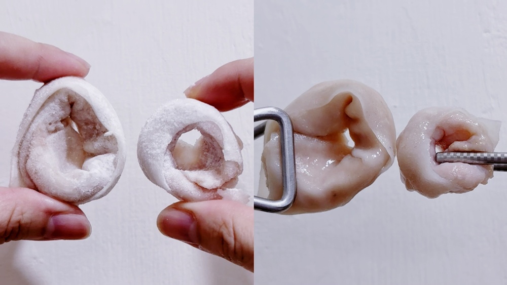 三上食樂巨燕餃、巨魚餃∥全聯新品上市,12公分超巨大! - 第4張圖